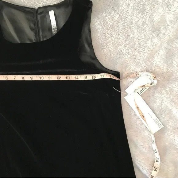 Kensie Elegant Black Sleeveless Dress - Picture 2 of 5